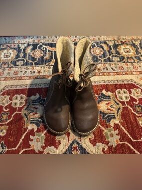 DUCKFEET Arhus Brown Leather Womens Size 37 (US 6.5-7) Camping